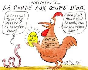Micron, plus riche que jamais, prévient que la pénurie des mémoires va empirer